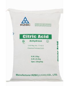 Citric Acid Anhydrous 25KG